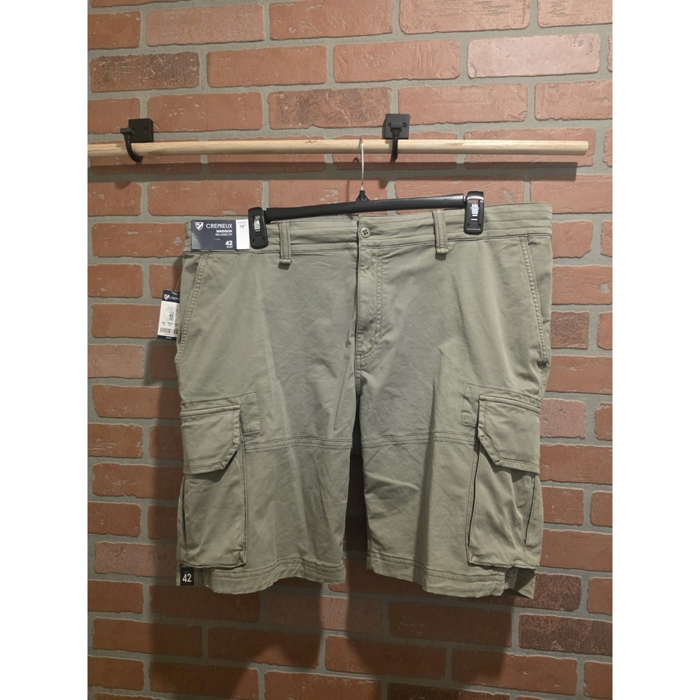 cremieux cargo shorts 42 Antique Green New Scretchy.      Bin 32‎